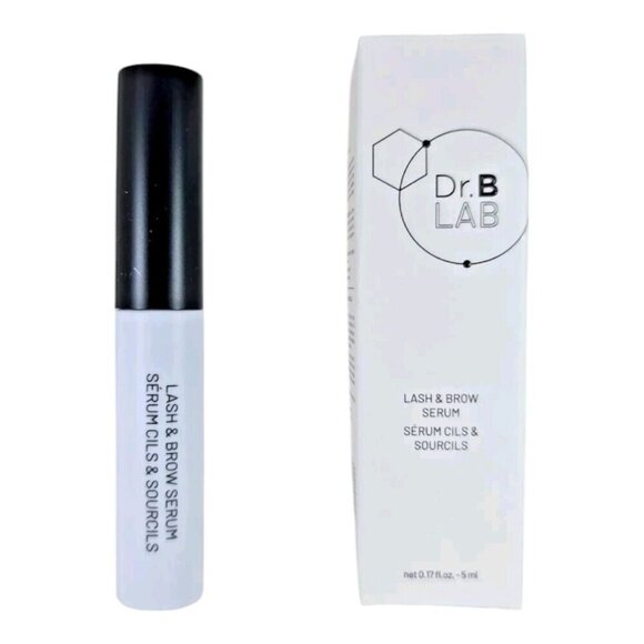 DR. BRANDT Dr. B Lab Lash & Brow Serum 0.17 fl oz – Fuller, Healthier Appearance - Picture 1 of 10